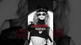 It’s Kaleen’s time to shine for Austria 🇦🇹 Eurovision2024 Find out more at eurovisiontv [upl. by Aynuat]