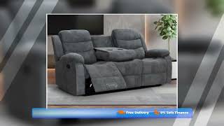 3Seater Electric Recliner Sofas  BuiltIn Wireless Charges amp More [upl. by Gelman]