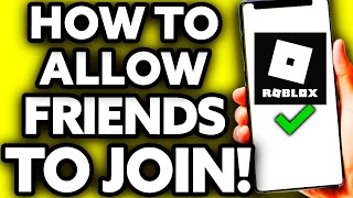 How To Allow Friends to Join Your Private Server in Roblox [upl. by Eadahs]