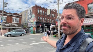 Toronto LIVE Exploring Kensington Market and Chinatown [upl. by Aman]