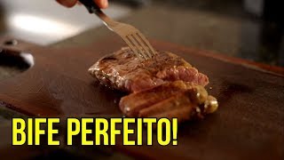 COMO FAZER UM BIFE PERFEITO NA FRIGIDEIRA  Coisa de Comer [upl. by Reimer]