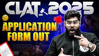 CLAT 2025 Application Form is out   Key Dates Fees amp Consortium News  CLAT [upl. by Ennayelhsa574]