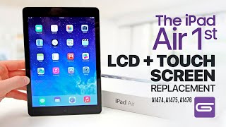 iPad Air LCD amp Touch Screen Replacement  Air 1 [upl. by Naro412]