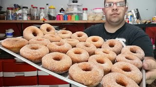 Te enseño a hacer donas en menos de 5 minutos aprendes y listo para negocio donas sin huevo [upl. by Artinek362]