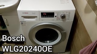 Обзор стиральной машины BOSCH WLG20240OE 5kg [upl. by Danais]