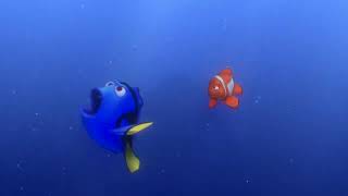 Finding Nemo Whale Movie Shot with Read Along Music [upl. by Ahtar853]