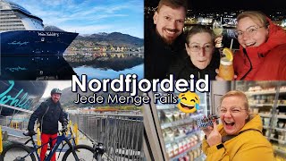 Nordfjordeid  Riesige Radtour 😵 Norwegen Kreuzfahrt mit Mein Schiff 3  PrimaDina [upl. by Salangi]