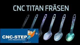 CNCSTEP  Titan fräsen mit der CNC Fräse [upl. by Gabbi33]