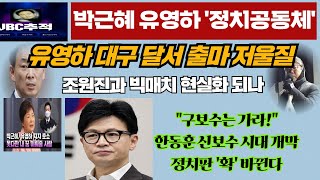 한동훈 시대 개막 정치공동체로 묶인 박근혜 유영하 대구 달서 저울질조원진과 빅매치 성사되나 [upl. by Meredithe]