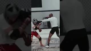 Ilia Topuria sparring Kamaru Usman in training [upl. by Cannice]