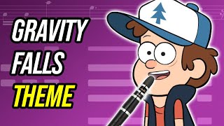 How to play the Gravity Falls Theme on Clarinet  Clarified [upl. by Carisa]