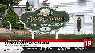 Mogadore police warn against sextortion scam using streetview photos of target’s home [upl. by Aramahs]