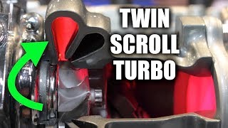 Twin Scroll Turbocharger  Explained [upl. by Molloy]