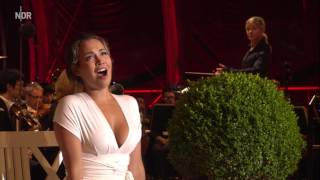 quotCaro nomequot Nadine Sierra performs Gilda in Verdis Rigoletto in the Maschpark Hannover 2017 [upl. by Pate]