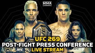 UFC 269 Oliveira vs Poirier PostFight Press Conference LIVE Stream  MMA Fighting [upl. by Florio]