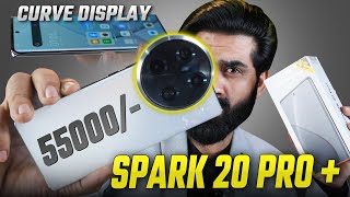 Killer Phone In 55k 🔥Curved 120hz Display8256gb108MP  Tecno Spark 20Pro Plus Price In Pakistan🔥 [upl. by Eninnaej]