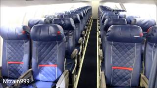 Delta Crj200 cabin tour comfort [upl. by Nowd]