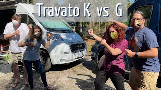 Winnebago Travato K vs G  Van Floor Plan Showdown Which is Better [upl. by Liscomb]