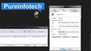 How to add and remove a command switch to Google Chrome [upl. by Nwahsir]