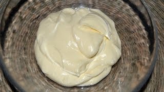 How to Make Homemade Mayonnaise  Easy amp Perfect Mayonnaise Recipe [upl. by Netti]