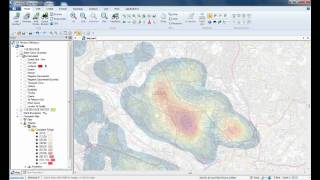 Hotspot Mapping Using KDE [upl. by Vitkun]