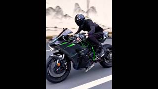 Kawasaki Ninja H2R road legal superfast bike rider shorts superbike ninjah2rzx10r viralshorts [upl. by Desdee]