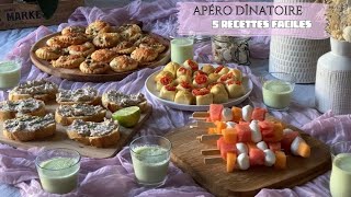 5 RECETTES FACILES POUR LAPÉRO [upl. by Kcirdehs]