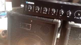 The Adastra 952972 Mixer Amplifier 120W Sound Test [upl. by Mandle]