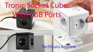 Tronic Socket Cube With USB Ports [upl. by Yasibit]