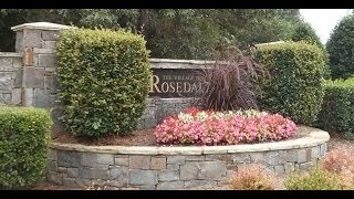 Villages at Rosedale Huntersville NC Virtual Neighborhood Tour  Homes for Sale [upl. by Phelgon66]