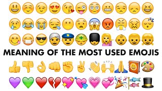 Meaning of the most used emojis  EMOJIகளின் அர்த்தம் தெரியுமா உங்களுக்கு [upl. by Katsuyama706]