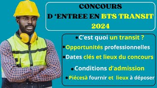 Devenir Transitaire au Sénégal tout savoir sur le Concours dentrée au BTSAPC en Transit [upl. by Trebliw]