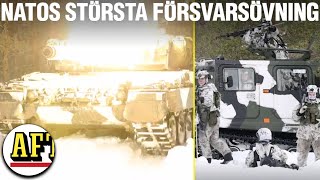 Sverige deltar i Natos största övning sedan kallkriget quotÖvar på angrepp österifrånquot [upl. by Cresa234]