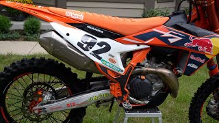 Unboxing Akrapovic exhaust for KTM 2023 [upl. by Eugilegna]