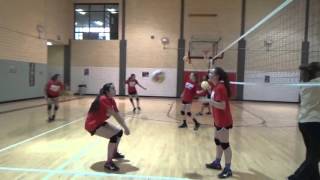 Coronado Volleyball Drills Fundamental Passing Minute Drills [upl. by Oicneconi]