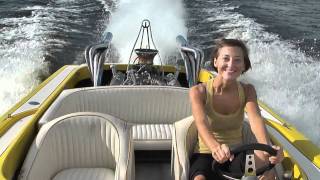 Jet Boat Tahiti 18 1974 Olds 455 part 4 [upl. by Danete463]