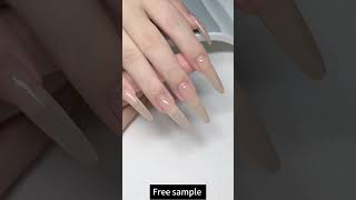 Popular nail art design icy jelly gel polish set [upl. by Hayyikaz]