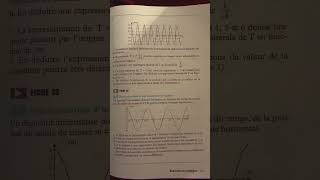 Exercices de synthèse Physique évolution temporelle des systèmes mécaniques  Corrigés partie 2 [upl. by Nauq]