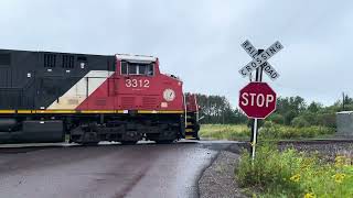 Tremblay Rd Railroad Crossing Alborn MN [upl. by Nyad]