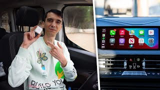 Arabanıza Kablosuz CarPlay Ekleyen Adaptör Carlinkit [upl. by Eyahs905]