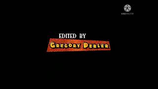 The Simpsons  Theaters Get ScreenA Goofy Movie 1995 End Credits Spanish PAL Speedup [upl. by Grenville]