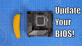 How to update Gigabyte Motherboard BIOS easily feat B650I AORUS ULTRA [upl. by Aicilanna990]