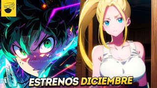 🔥ESTRENOS ANIME IMPERDIBLES DICIEMBRE 2023 NETFLIX Crunchyroll Disney Animeflv xd y más [upl. by Htial]