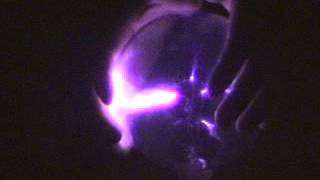 Flyback powered lightbulb plasma globe [upl. by Weissman385]