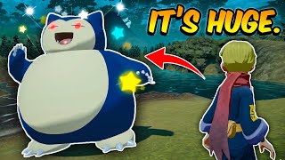 The Legendary SHINY ALPHA SNORLAX Hunt in Pokémon Legends Arceus [upl. by Dnilazor]