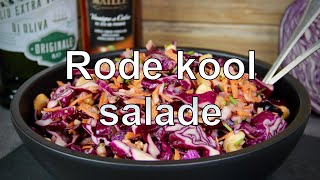 Rode kool salade recept [upl. by Kcirdnek96]