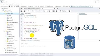 🔴 Base de Données  Création de Tables dans PostgreSQL  pgAdmin  PostGIS Partie 2 [upl. by Narbig624]