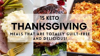 15 KETO THANKSGIVING MEALS That Are Totally GuiltFree and Delicious thanksgiving2024 [upl. by Eeliab289]