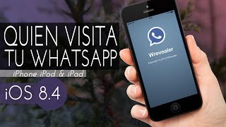 Ver Quien Entra A Tu Perfil De Whatsapp  iPhone iPod amp iPad [upl. by Yalc460]