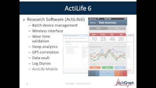 Collecting Actigraphy Data in a Closed System  ActiLife API [upl. by Goto]